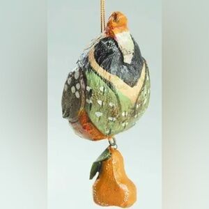 House of Hatten 12 Days of Christmas Ornament - A Partridge In A Pear Tree